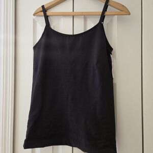 Shapermint Elegant Black Camisole Top